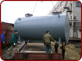 Резервуар стальной, горизонтальный