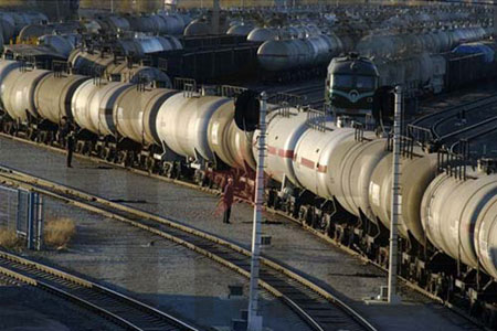 Экспорт нефтяных продуктов из Белоруссии